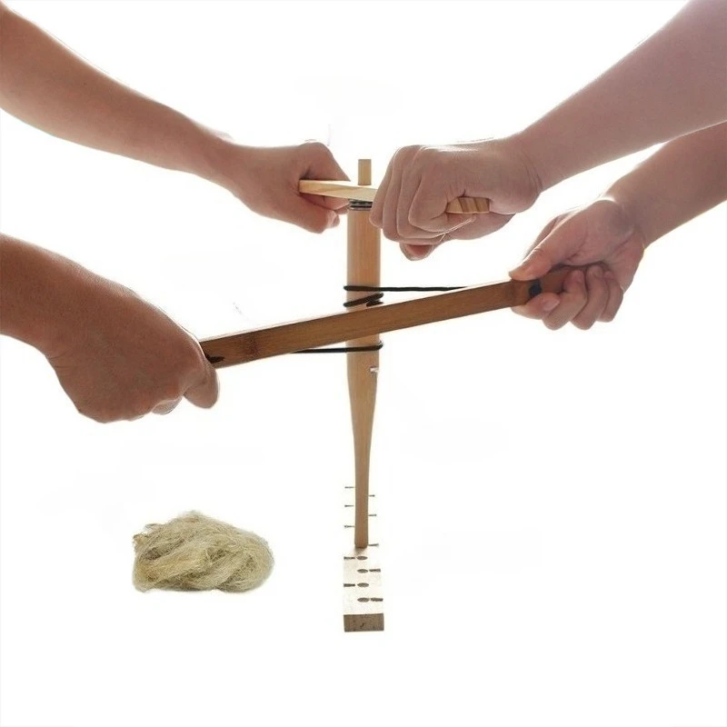 

Инструмент для розжига огня из двух палок, специальное снаряжение для активного отдыха, тренировок на природе, кемпинга, выживания в полевых условиях, портативный инструмент