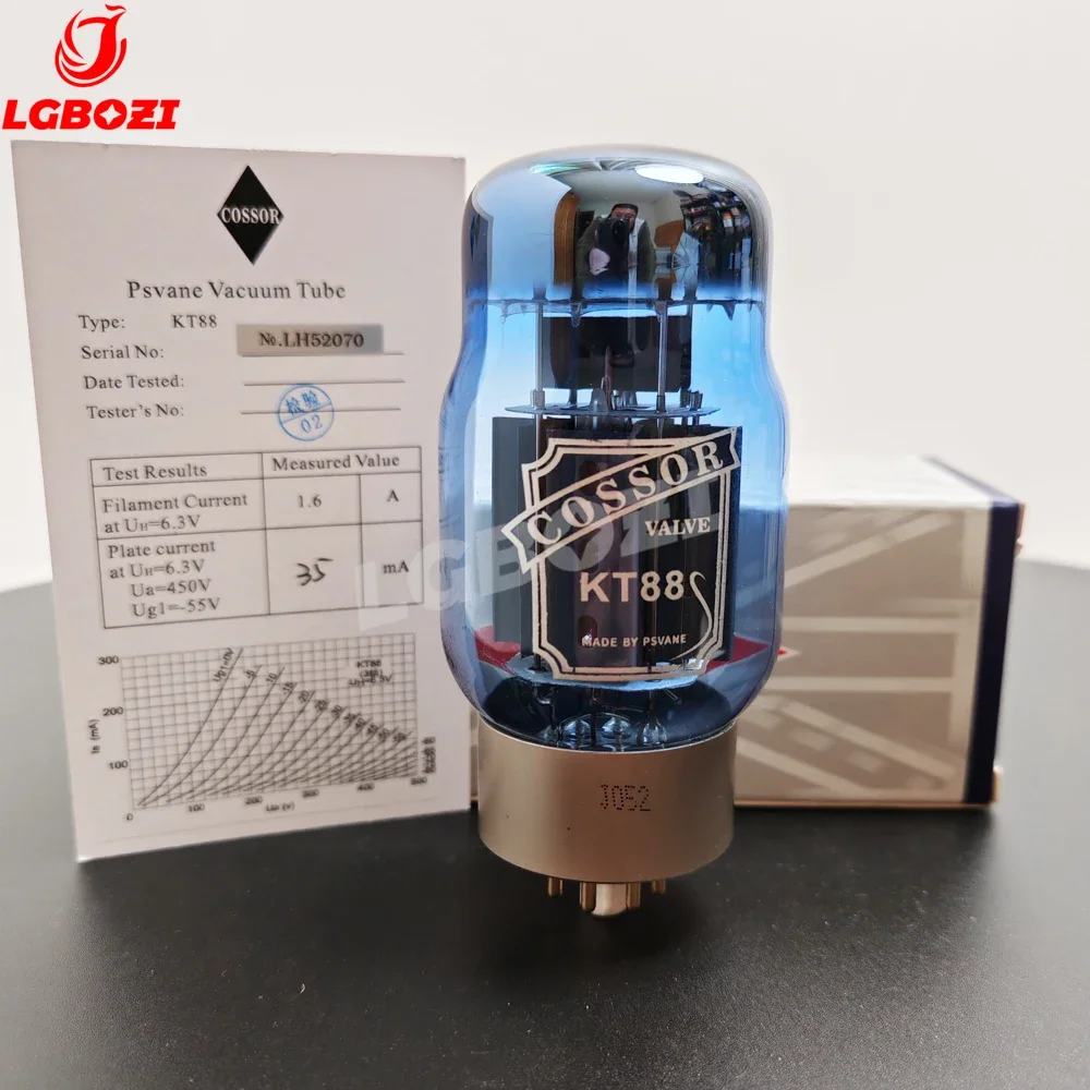 2025 أحدث PSVANE KT88 شاشة زرقاء فراغ أنبوب استبدال KT88C EL34 KT66 6550 6P3P KT120 KT100 KT77 مُضخّم صوت