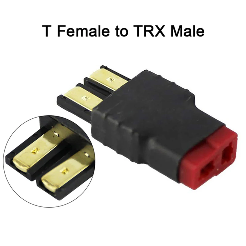 Amass Adapter XT60 to XT90 EC5 EC3 TRX T Deans Female Male Connectors Plug for RC Parts Helicopter Quadcopter LiPo Battery Plug