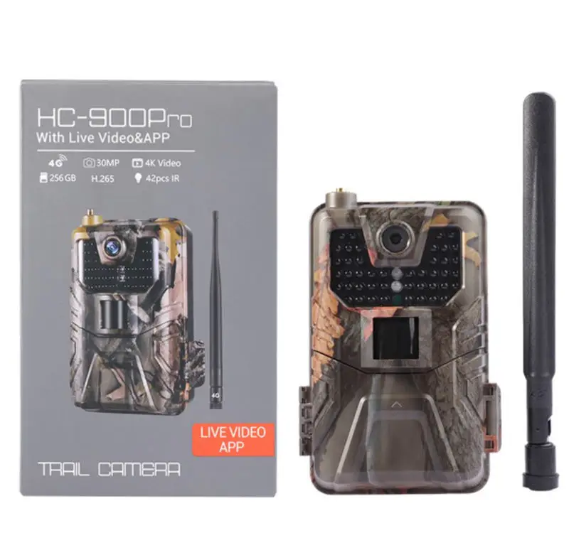 Suntek HC900PRO 4K 30MP 4G Cloud Trail Camera Photo Traps with