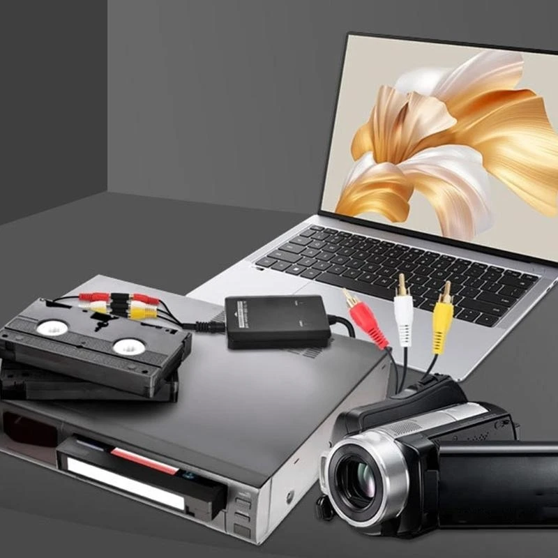 

USB-карта видеозахвата с аналого-цифровым преобразованием для камер безопасности игроков, полноэкранный дисплей F19E