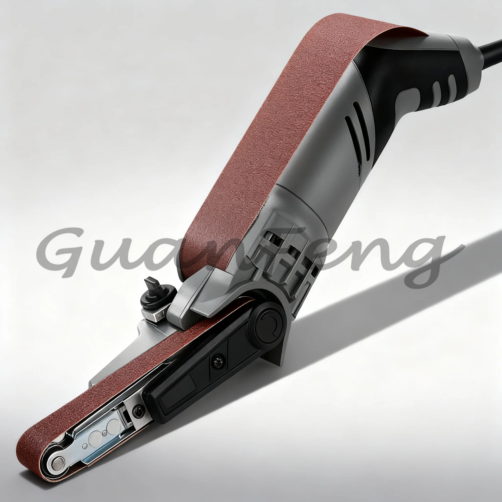 6-Speed 260W Electric Belt Sander, 10x330mm Sanding Belt Grinder, Sharpening Power Tool