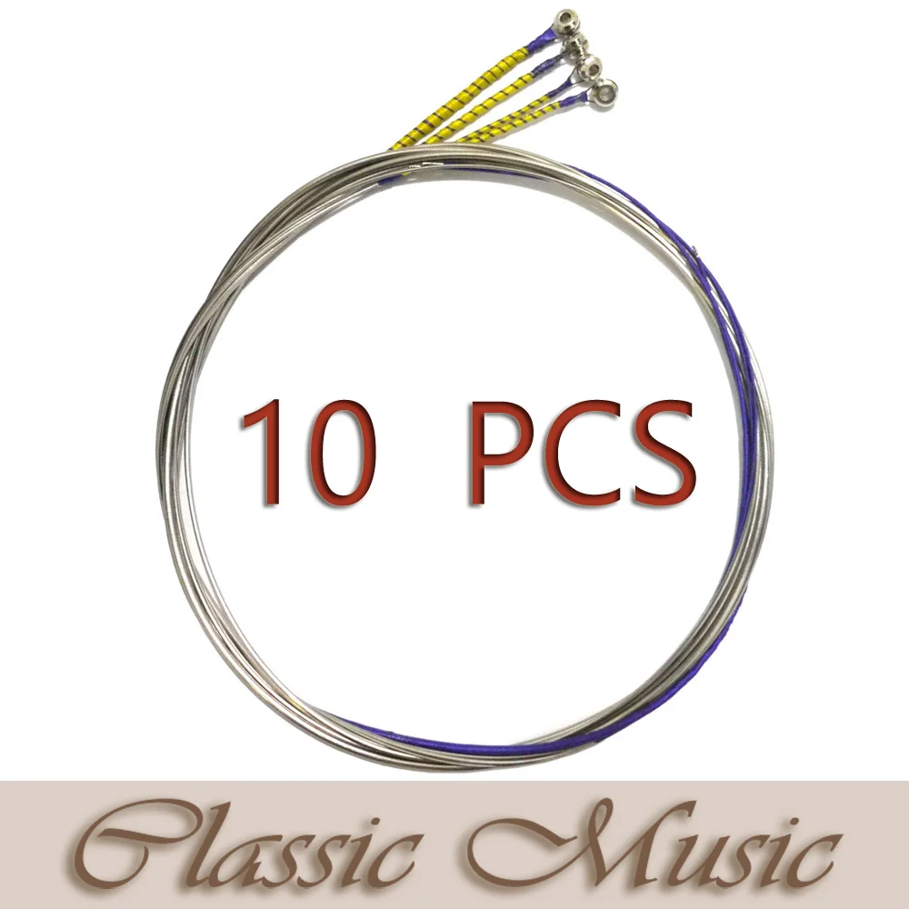 

10 Pieces New High Quality Opera Cello Steel Strings（A,D,G,C）Ball End 4/4 German Technolog
