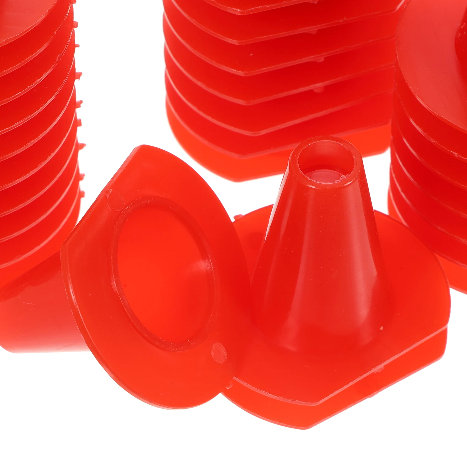 

50Pcs Bee Nest Door Escaping Gates Plastic Beehive Box Exit Ventilation Beekeeping Tools for Honey Harvesting Bee Nest Door Vent