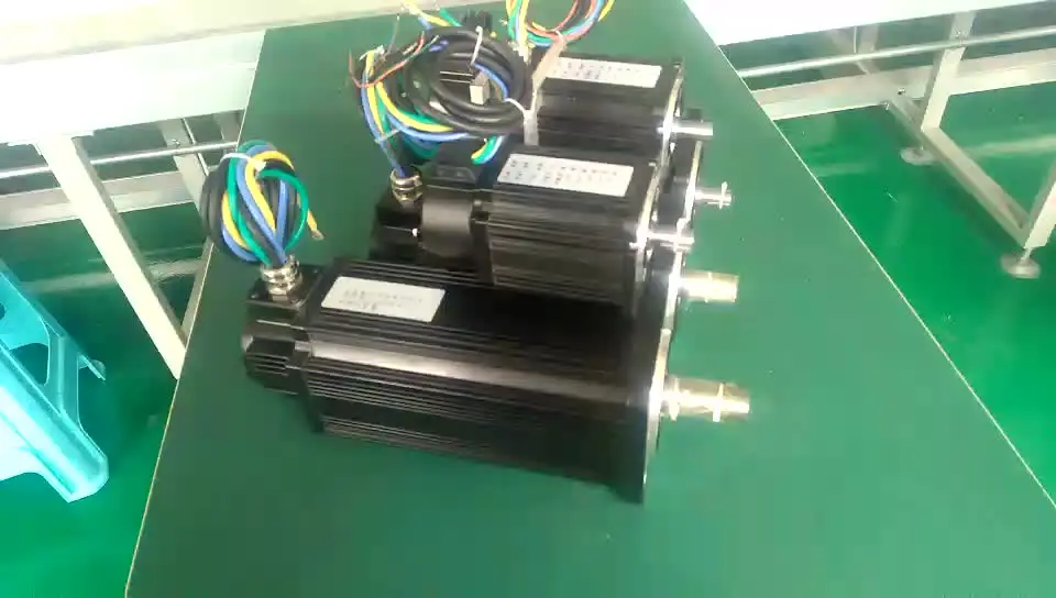 

High rpm 48v dc servo brushless motor 2500rpm 1.2kw brushless dc motor with brake for Electric wheelchair,AGV