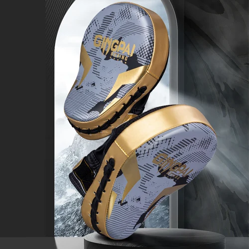 Imagen 2 del producto Manoplas de boxeo curvadas, almohadillas de boxeo, almohadillas de boxeo de mano, guantes, almohadillas de enfoque de entrenamiento, Kickboxing, arte marcial Muay Thai