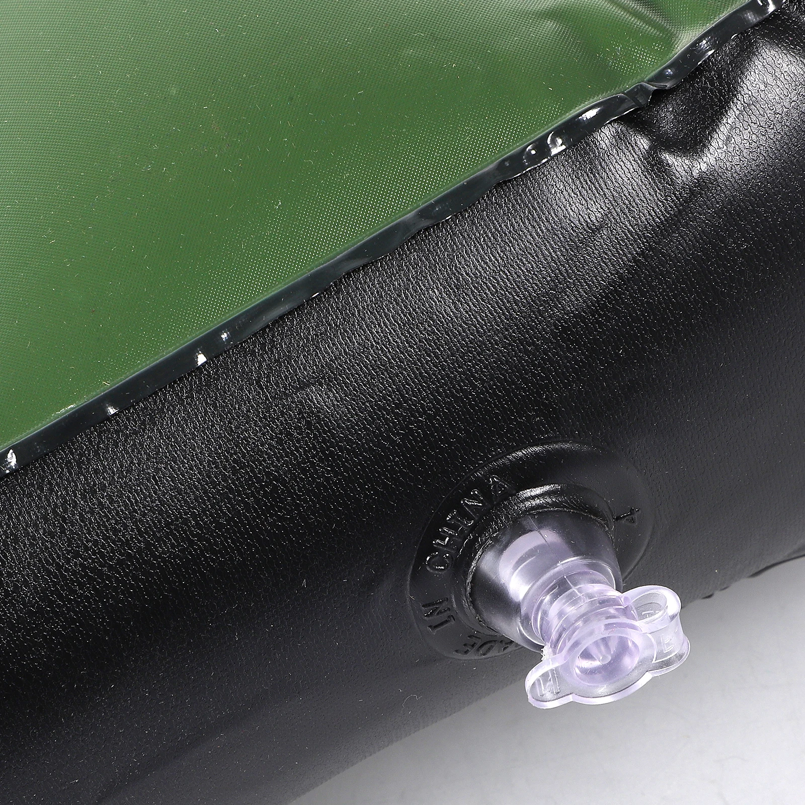 

1PC Inflatable Seat for Water Rafting Green Lightweight Compact Comfortable PVC Material Back Cushion Saddle Cushion
