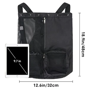 Swimming bag with wet pocket, multipurpose beach backpack, swimming gym and training equipment 8 Main Sales Backpack Bag - №5