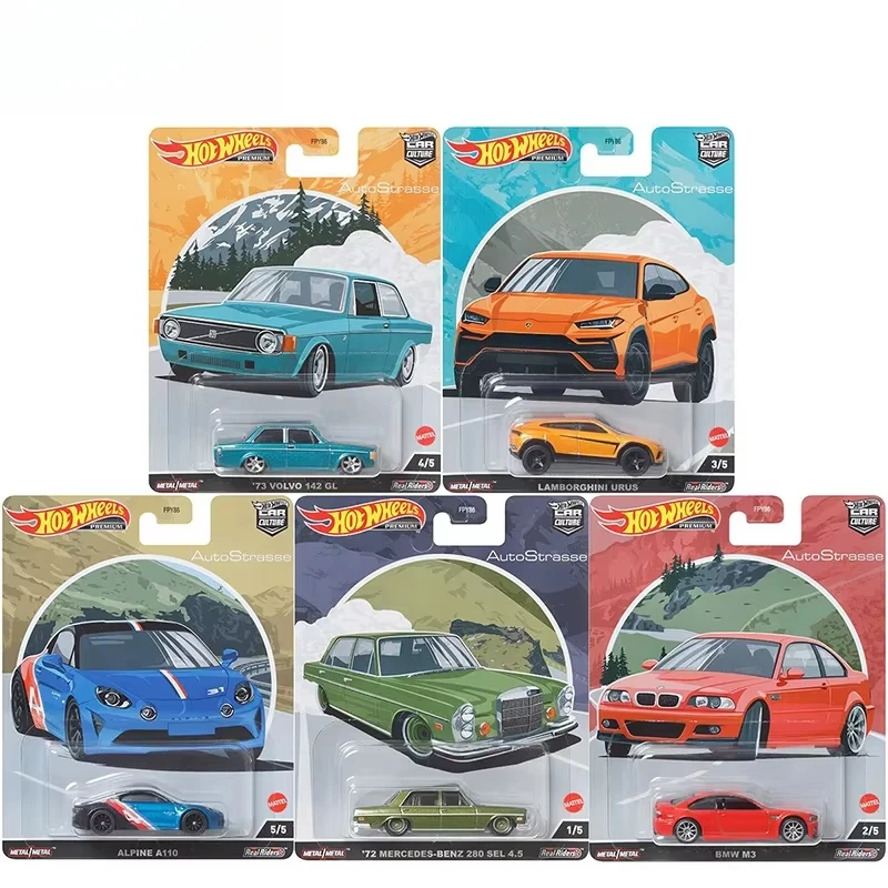 Original Hot Wheels Premium Auto Kultur Auto Strasse Diecast 1:64 Vioture BMW M3 Lamborghini Urus