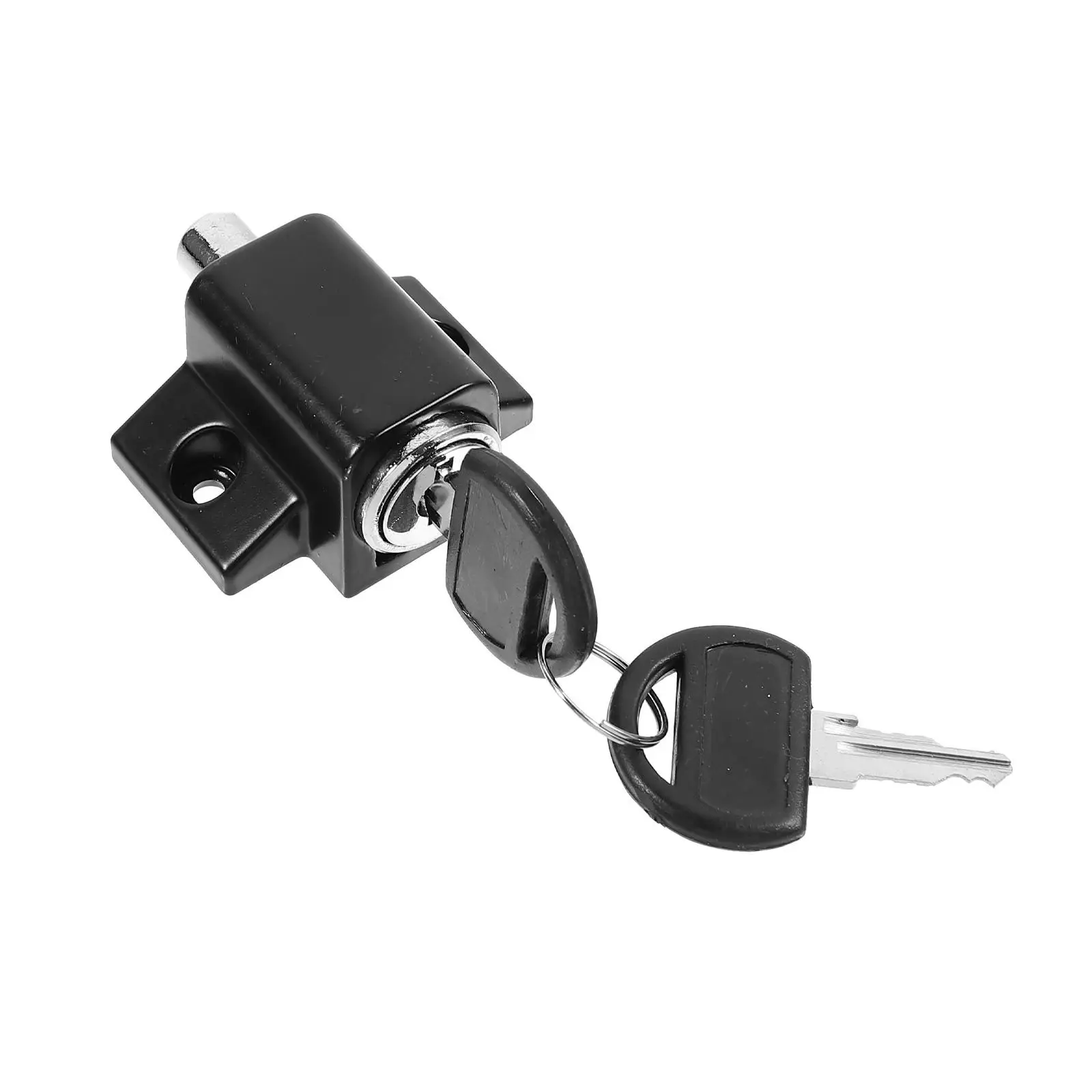

Aircraft Alloy Sliding Window Lock Black Child Safety Sash Limiter Anti Theft Child Safety Window Lock Glass Clamp Hardware