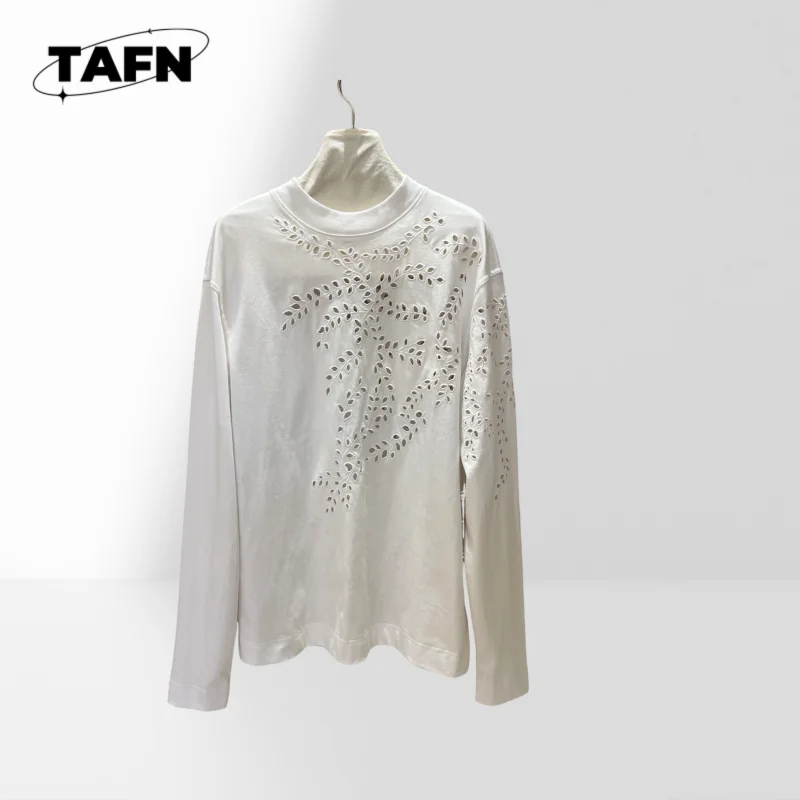 Ladies Chiffon Blouse Long Sleeve V-Neck Workwear Shirt Women's Solid Color Cotton Shirt Loose Fit Blouse Style Blouse AH1601