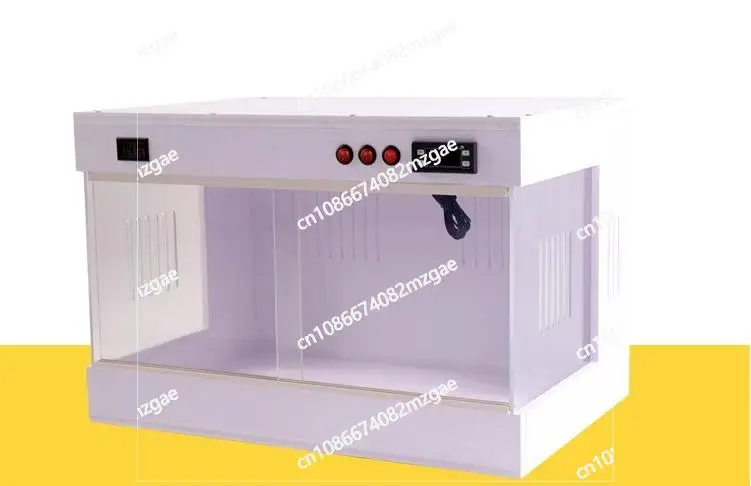 PVC glass container reptile box reptile pet feeding box turtle lizard terrapin pet thermostat insulation box u-shaped panorama