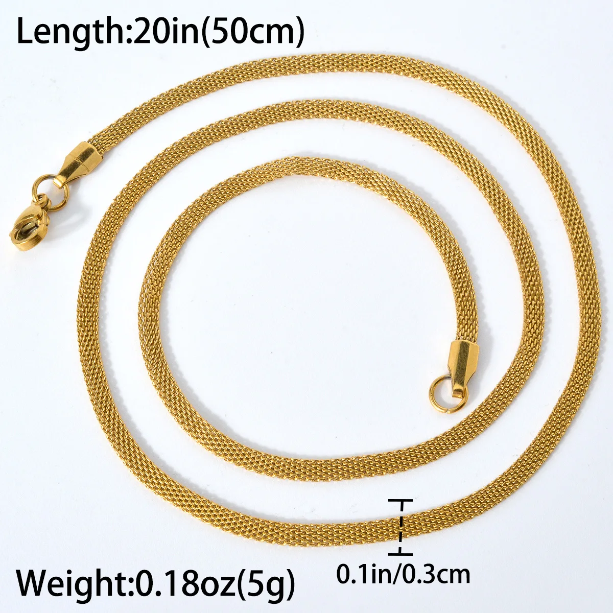 ZEADear Jewelry Snake Link Chain Stainless Steel Herringbone Choker Necklace For Women Men Unisex Jewellery Waterproof