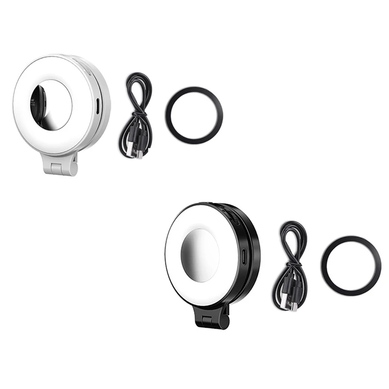 

T31C-Magsafe Light Phone Stand For Iphone 15 14 13 12 Mini Pro Pro Max Selfie Light For Vlog Live Streaming Photography