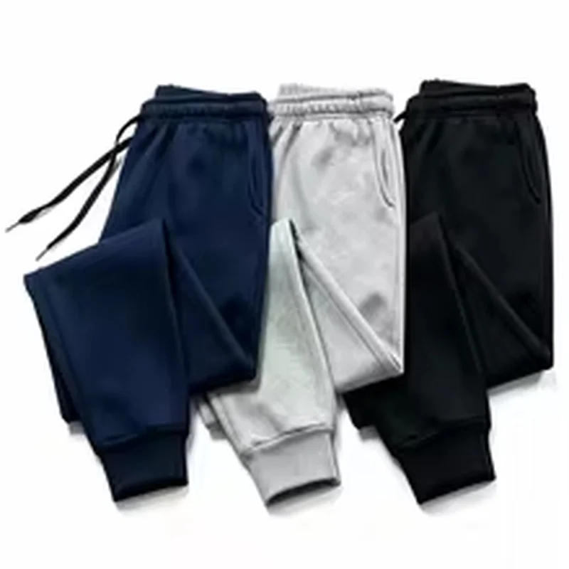 Men's Sports Pants, High Quality, Drawstring, Solid Color, All Seasons, for Home, Outdoor,