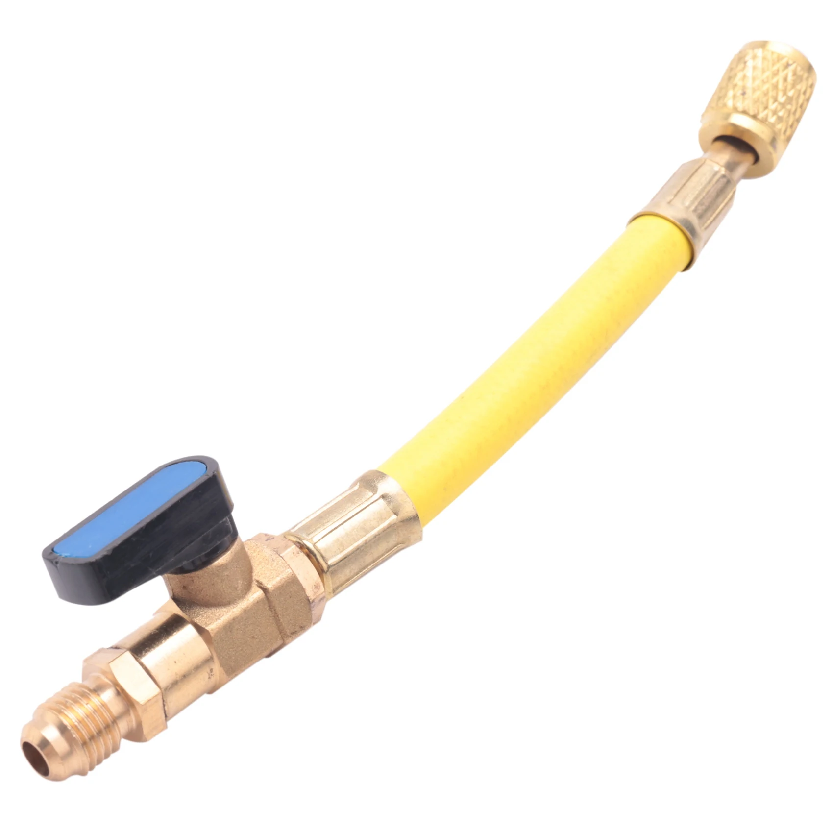 Classy-3Pcs R134A R410A R22 R12 800 Psi Manifold Gauge Set A/C Refrigeration Charging Hose High Pressure Hvac Refrigerant Chargi