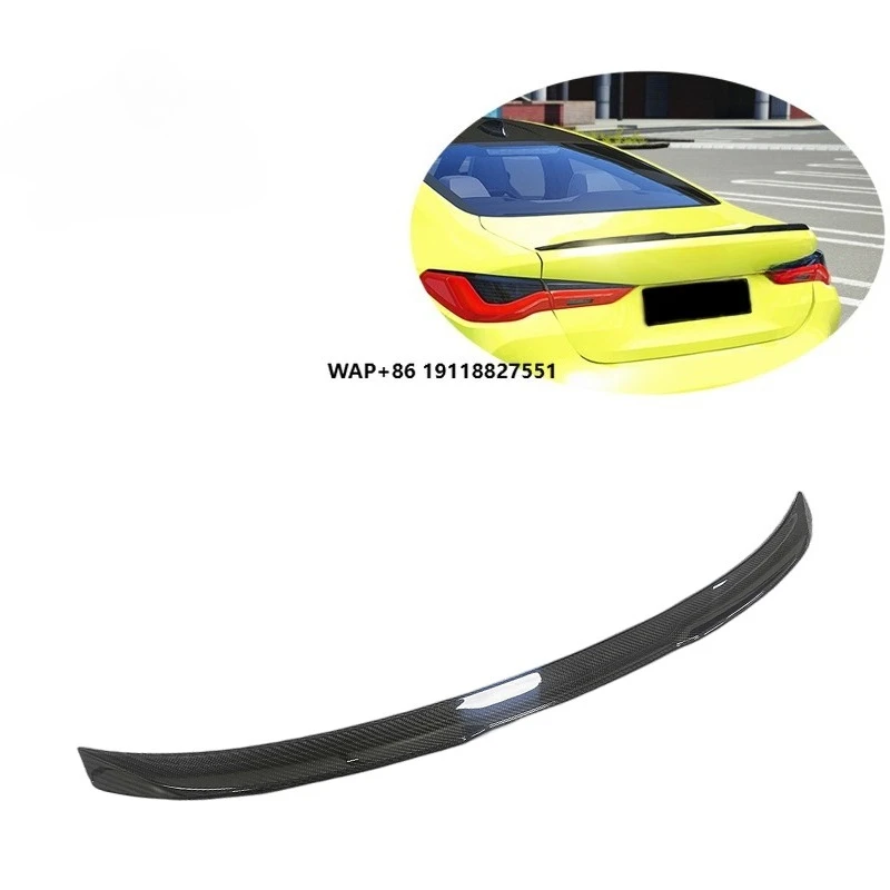 

Carbon Fiber OEM Style Rear Trunklid Spoiler Rear Wing for G80 M3 G82 M4 2022 up