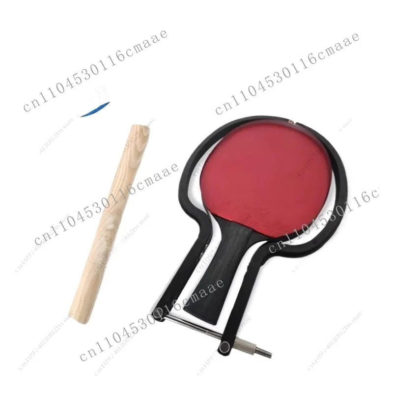 Table Tennis Racket Rubber Cutting Tool, Straight Plate, Horizontal Plate Universal, Leather Case Glue Racket Cutting Knife