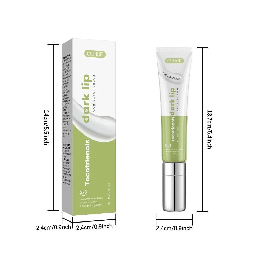 Nourishing Lip Lightening Cream Lighten Lip Color Long-Lasting Moisturizing Lip Scrub Repairing Hydration Moisturizing Lip Balm