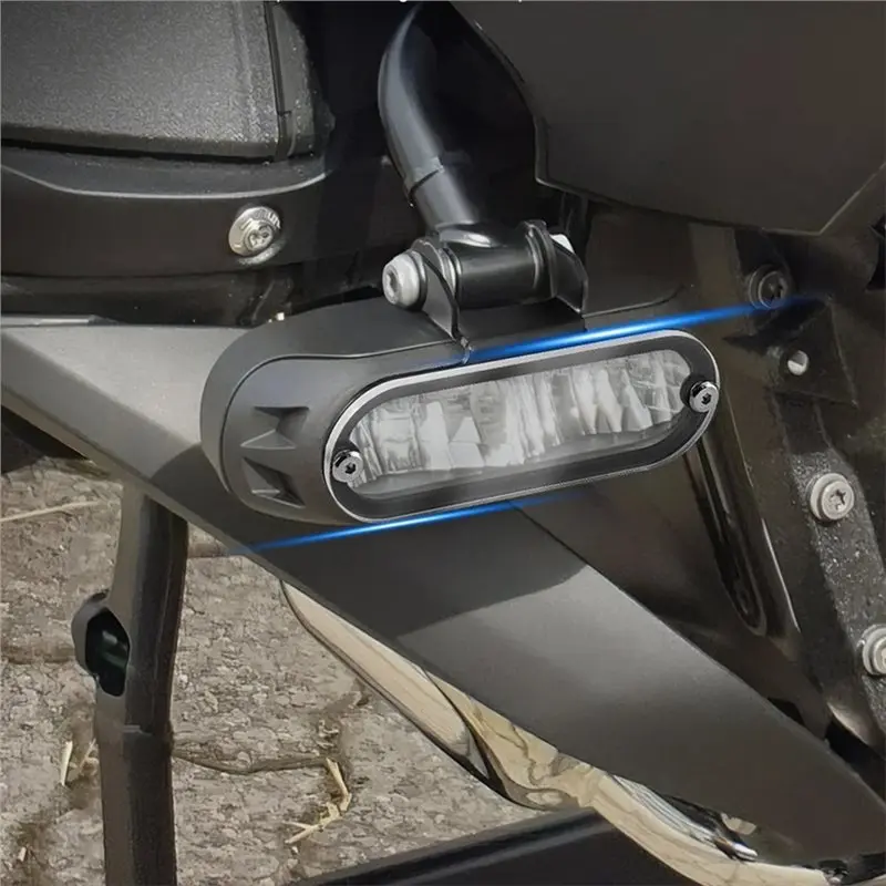 For BMW R1300RT R 1300 RT 2025 Motorcycle LED Auxiliary Headlight Spotlights Fog Light Protection Guard Cover