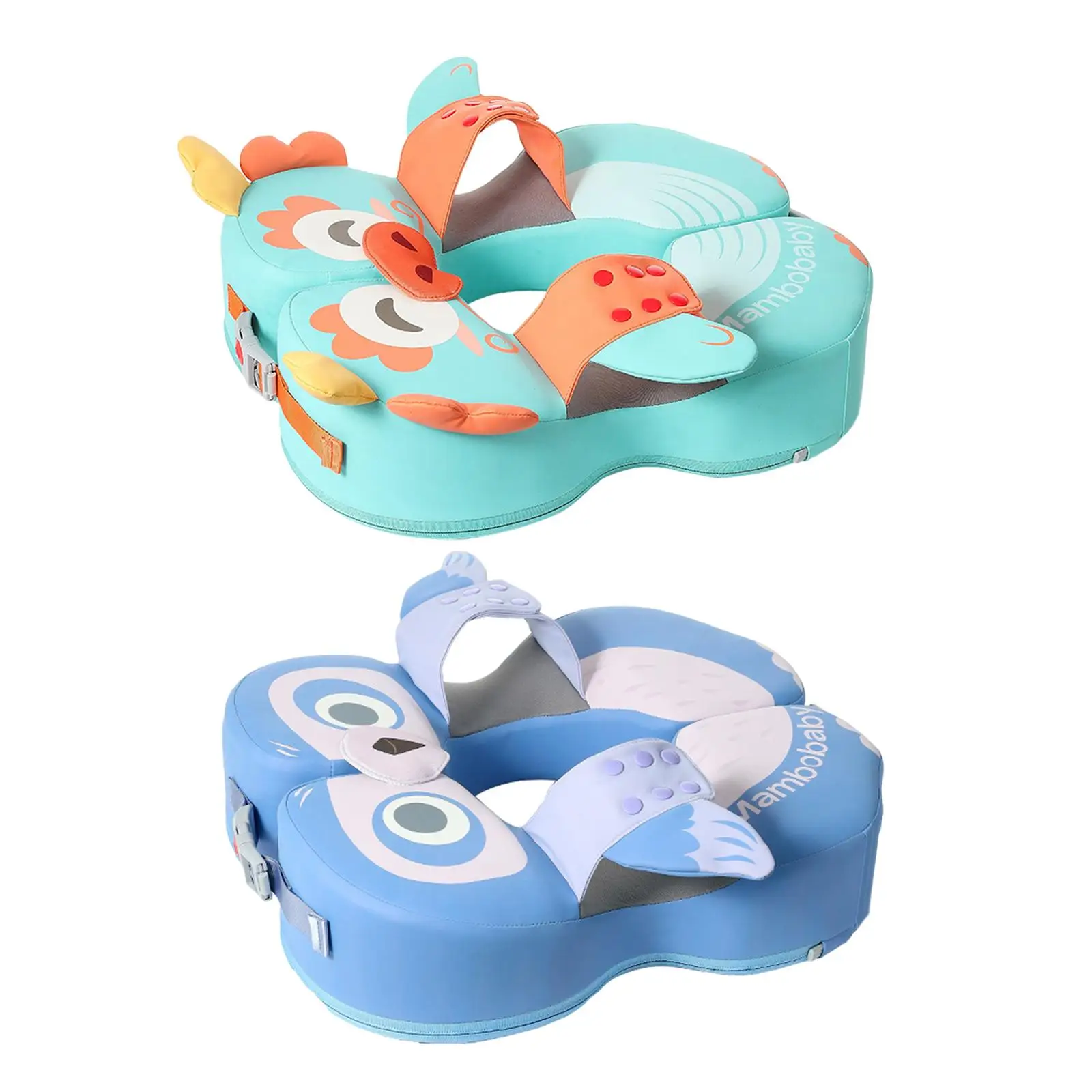 

Swimming Ring Portable Bathtub Accessories Cute Swim Trainer Non Inflatable Baby Float for Infant Baby Toddlers Children