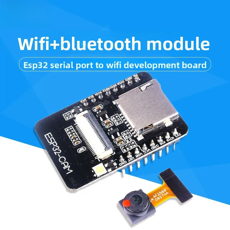 ESP32-CAM Development Board Board WiFi+Module ESP32 Serial Port Belt OV2640 Camera