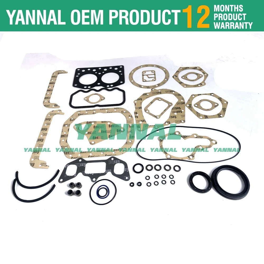 For Isuzu Engine 2AB1 Overhaul Gasket Kit Iseki TS2200 TS2205 TS1700 Tractor