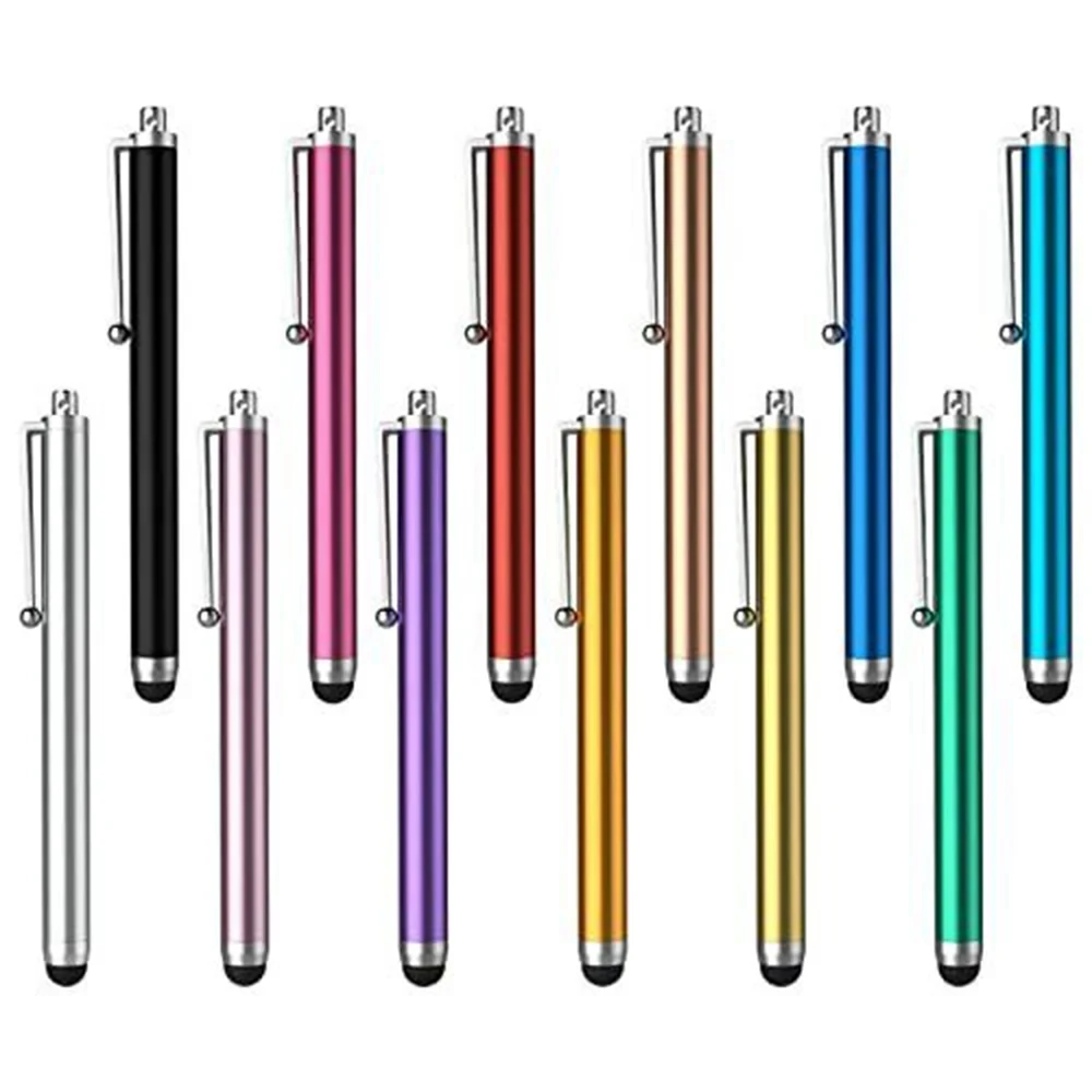 10Pcs/Lot Universal Stylus Pen Drawing Pencil Capacitive Screen Touch Pens Mulit Color for Apple iPad Android Tablet - view 2