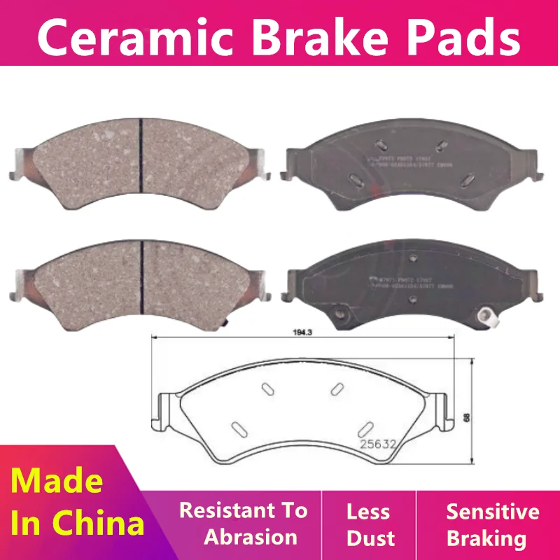 Front Brake Pads-34028 For Ford Ranger / Auto Parts 1723538 2138027 AB312L361AB MEAB3J2L361AB UCYR3323ZA