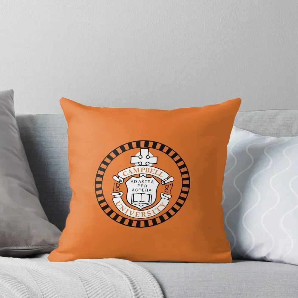 

Campbell University Throw Pillow christmas cushions covers New year Covers For Sofas christmas pillowcases pillow