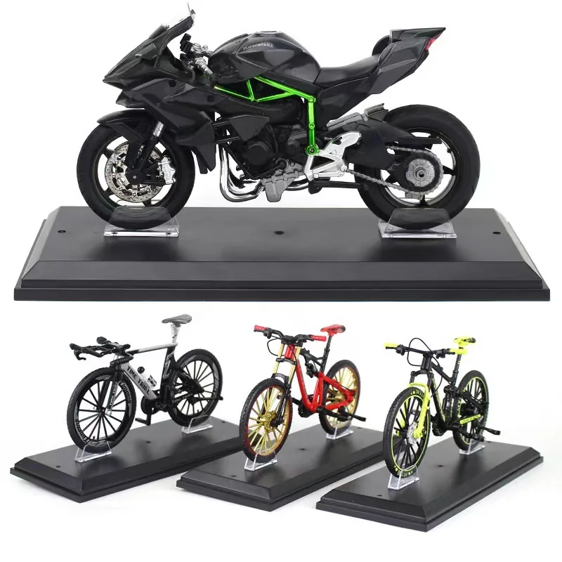 Liga 28 Bar Modelo Base Modelo de Bicicleta 1:12 Modelo de Motocicleta Base Expositor