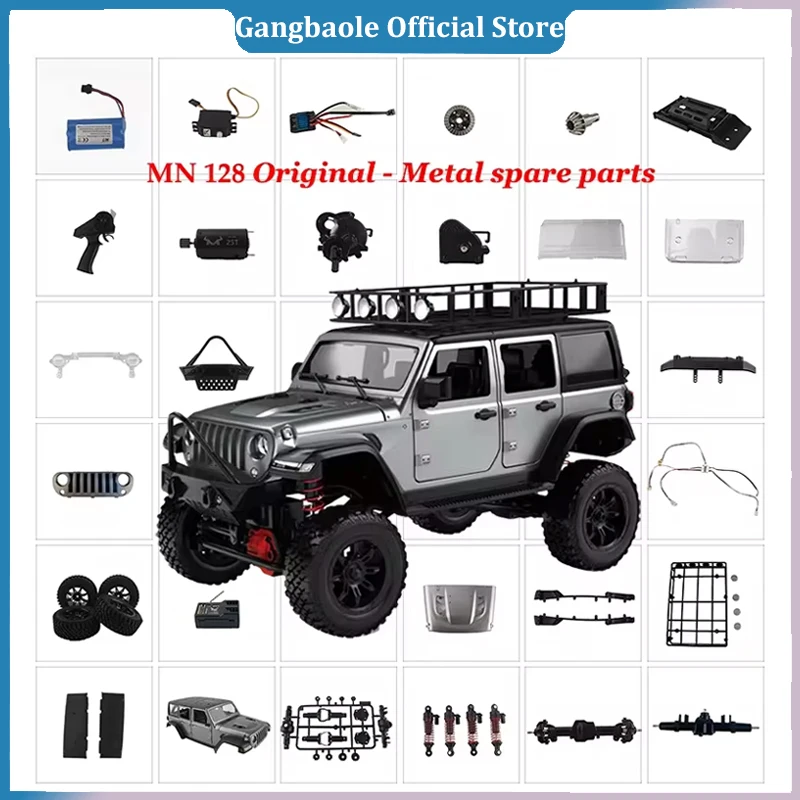 MN128 Wrangler MN86S Large G500 RC Car Parts Original Front Fender Remote Control Set Pull Rod Shaft Hood Assembly China Net