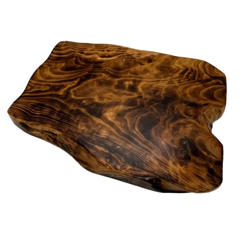 Wholesale Handmade Wooden Cutting Boards Rustic Style Wooden Dinner Plates Kitchen Deli Boards