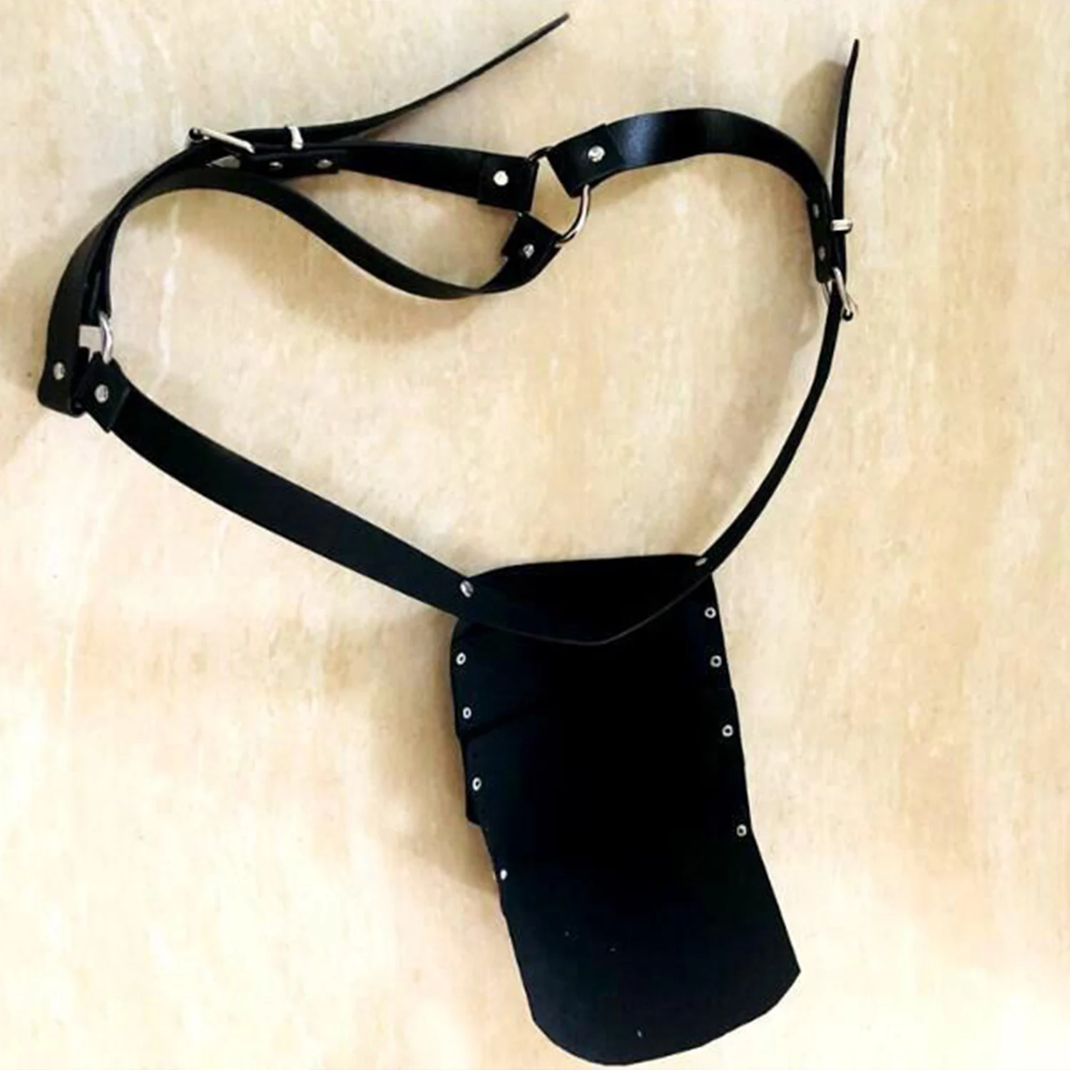 Sangle Décorative Réglable pour Homme, Support Médiéval Steampunk, Armure Unique, 1 Pièce