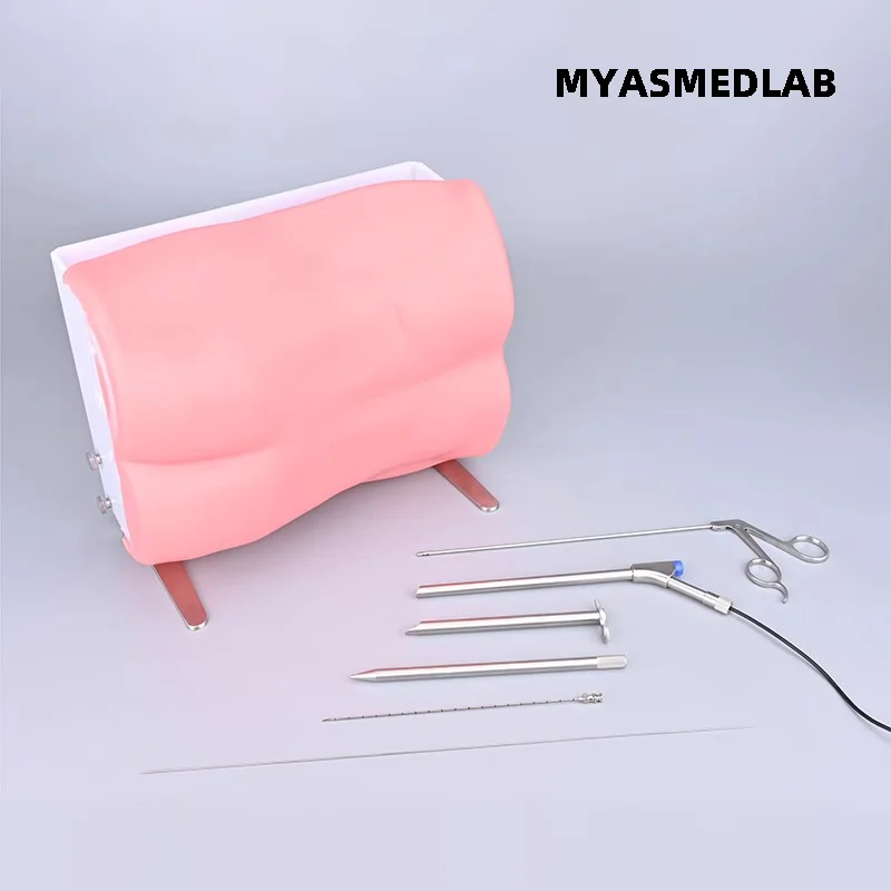 Intervertebral Foramen Endoscope Simulator with 30-Degree Adjustable UBE Training for Spinal Endoscopy