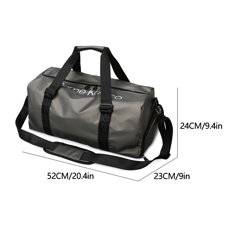 Short distance portable travel bag with dry and wet separation large capacity single shoulder bag sports and fitness bag