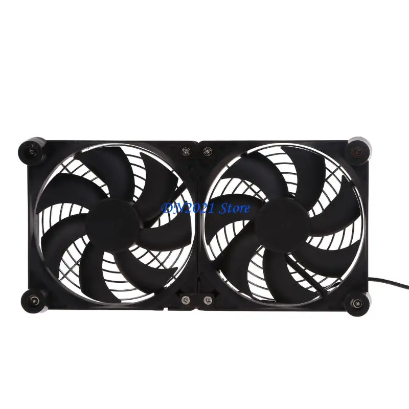 F3KE Chassis Cooling Fan Router Set-top Box USB Computer Case Cooler with Switch