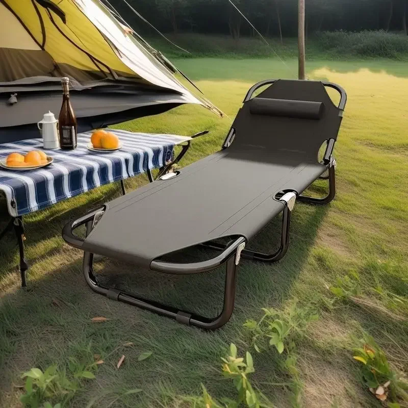Portable simple folding bed camping site lunch break office rental house escort march