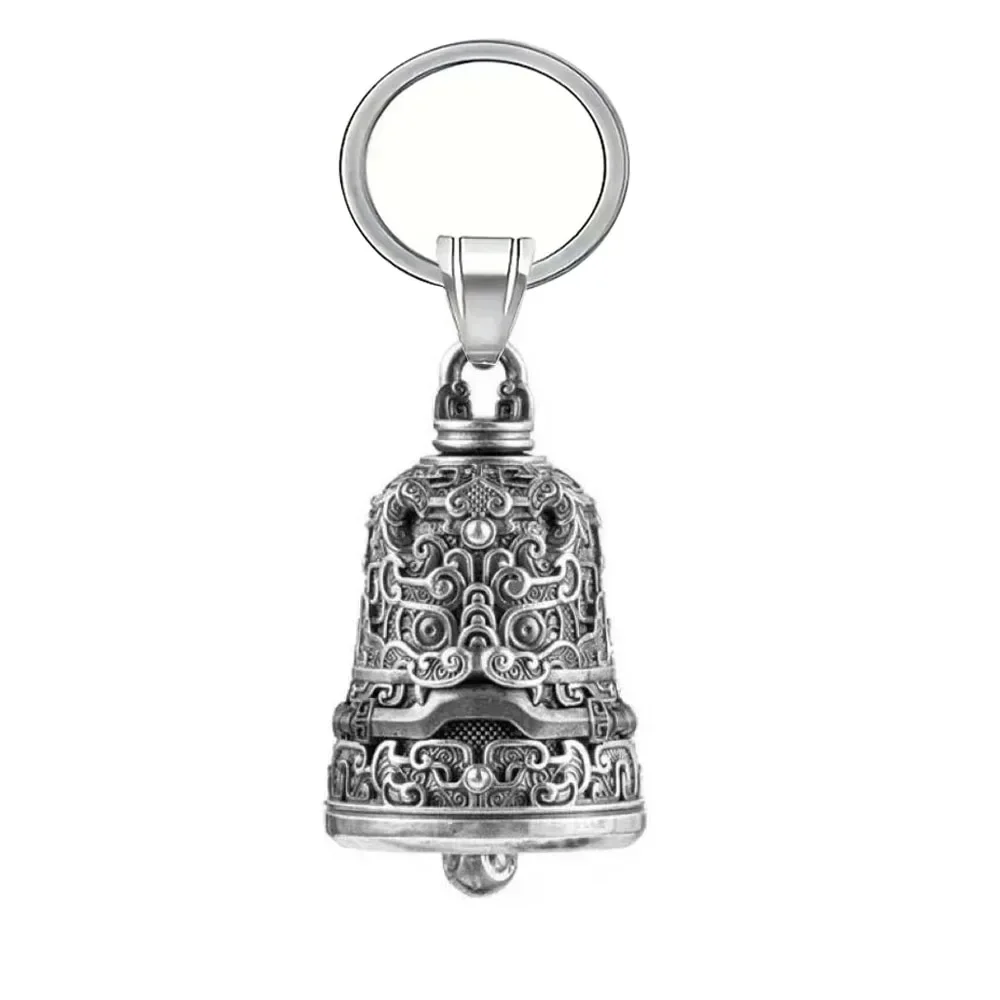 Dragon Motorcycle Bell Keychain, Riding Accessory