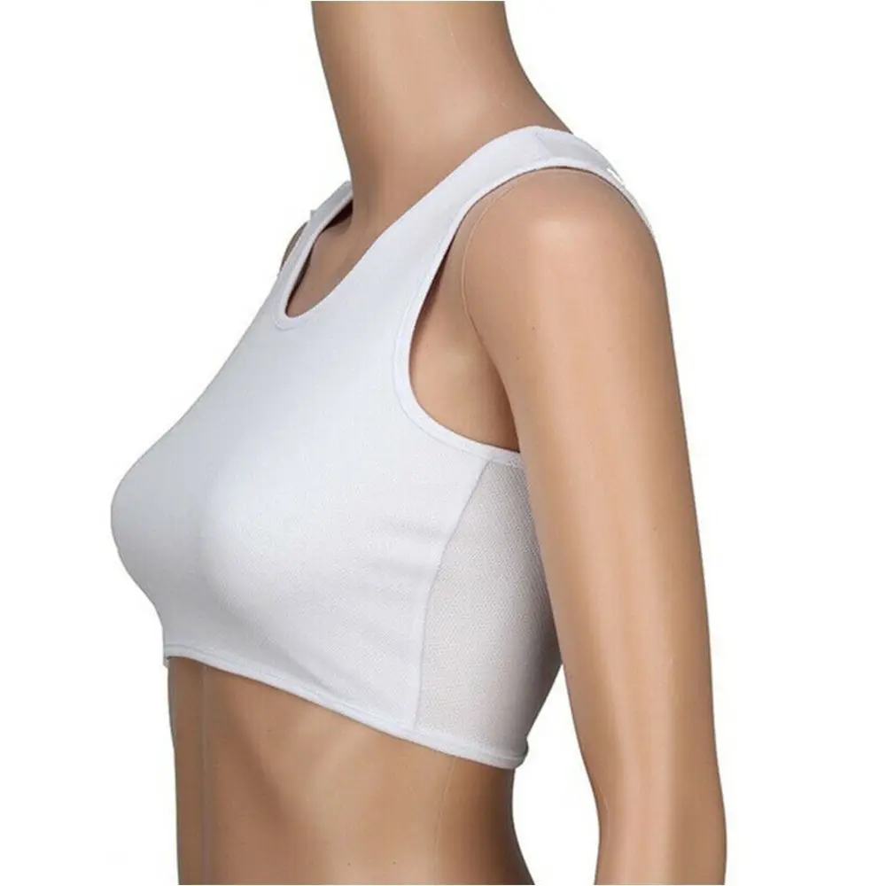 1 قطعة سترة مسطحة دائم الثدي تانك القمم عبر مثليه مثليه المسترجلة الصدر المشكل الملابس الداخلية مشد الثدي الموثق