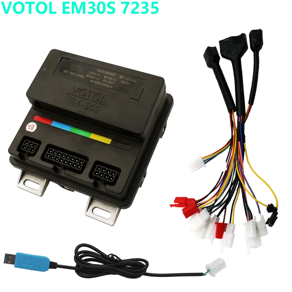 VOTOL EM30S 7235 40A 48V 60V 72V electric vehicle, motorcycle and scooter only programmable QS motor controller