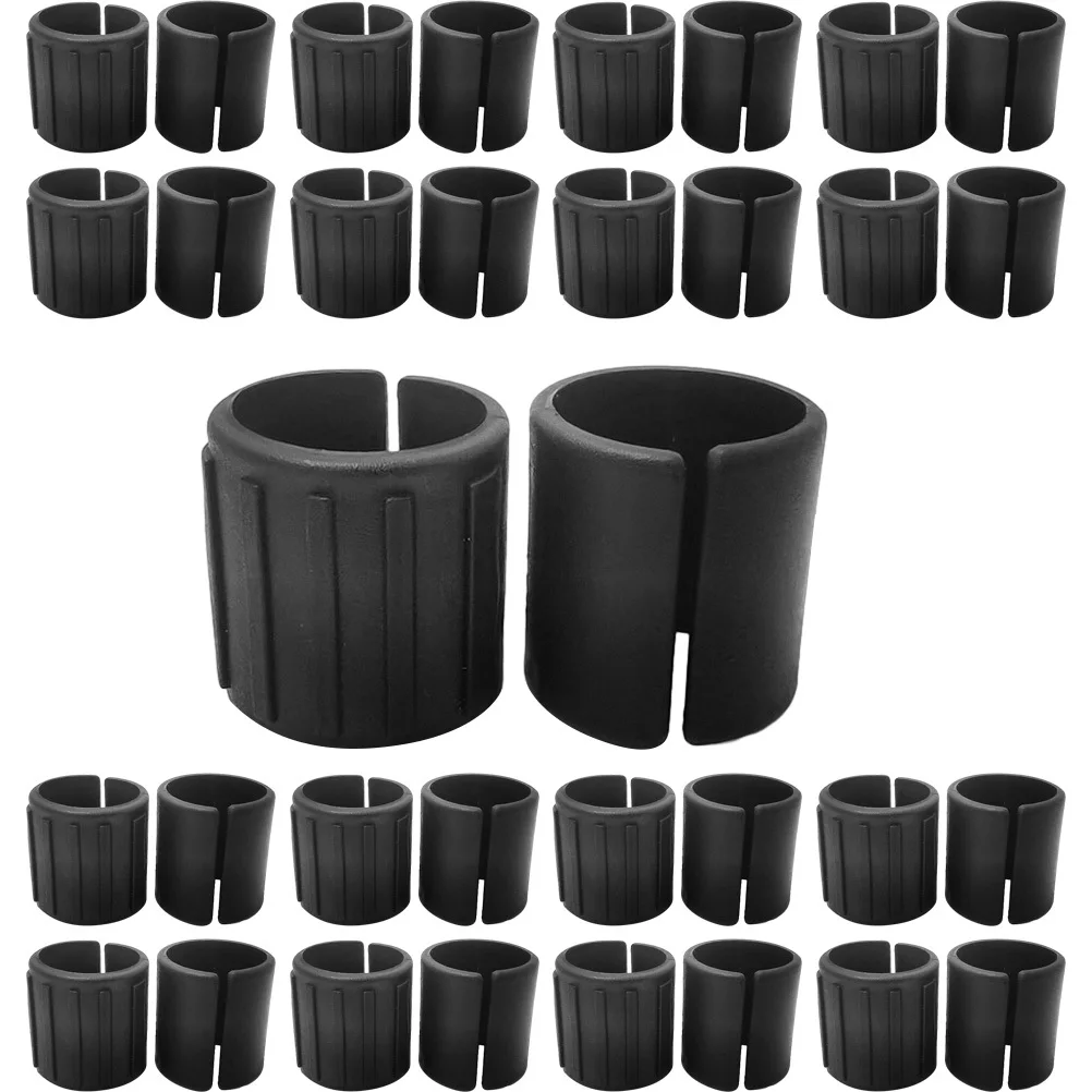 100 قطعة منصات أقدام الأثاث كرسي الساق حافظات الأرضية سهلة التركيب لا علامات أغطية بلاستيكية متينة لمكاتب كراسي المكتب