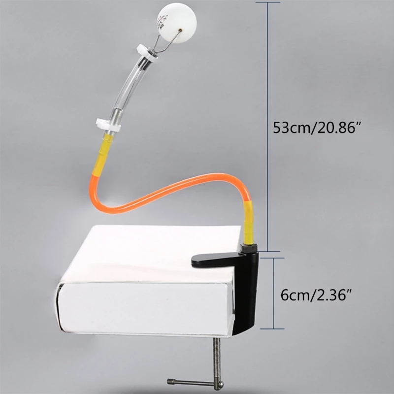 Tragbarer Tischtennis-Trainingsroboter, feste Rapid-Pong-Ballmaschine, Tischtennis-Trainer für Streichübungen, langlebig