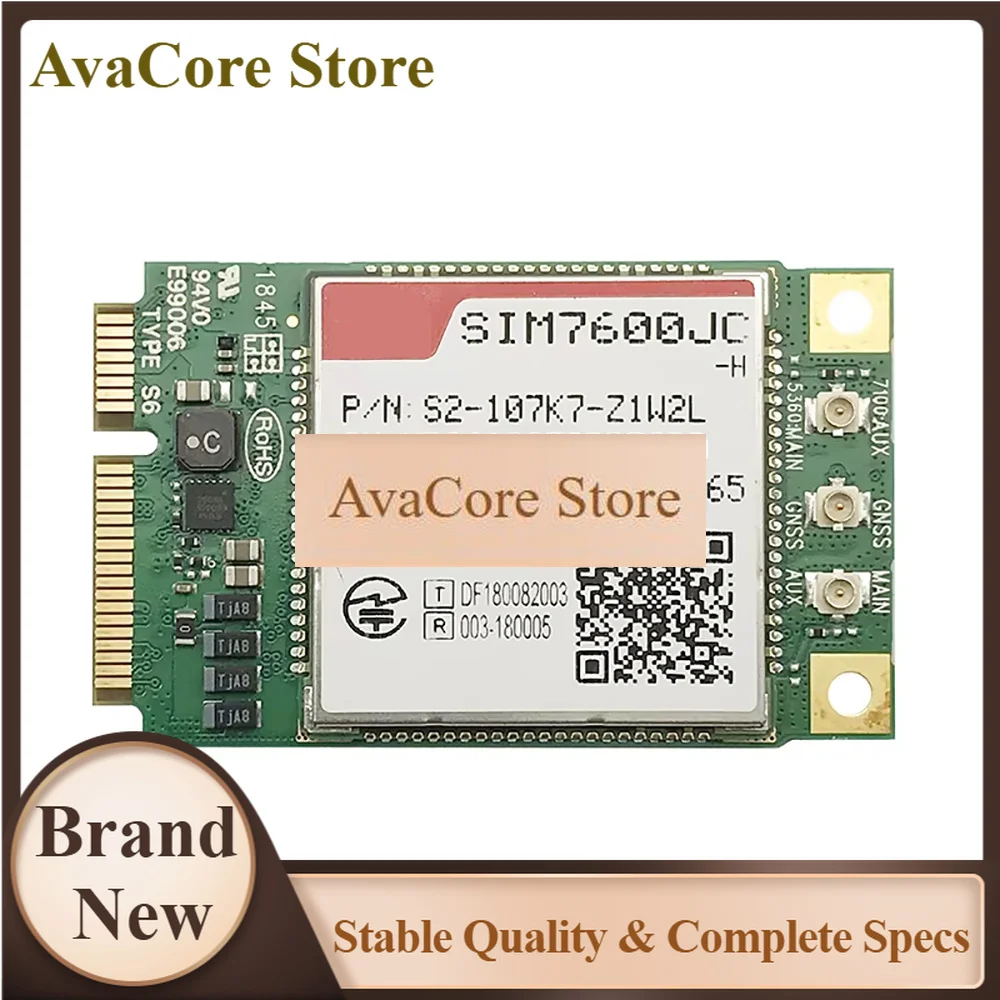 AvaCoreLTE Cat4 Mini Pcie 4G Module SIM7600E-H1C SIM7600A-H SIM7600E-H SIM7600SA-H SIM7600G-H SIM7600JC-H SIM7600NA-H SIM7600V-H