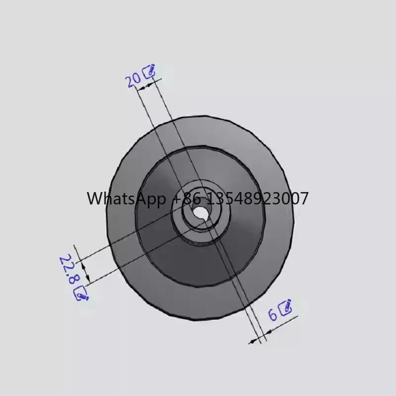 Solid Handwheel Without Handle and Keyway VDN.200 FP-A20-K VDN.175 FP-A16-K
