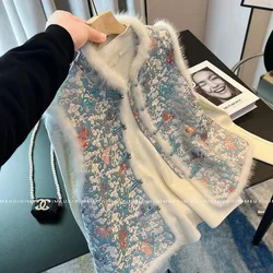 imitation Fur Waistcoat Women 2025 Autumn And Winter Korean Short Imitation Raccoon Fur Vest Fur One Thick Waistcoat Women Coat