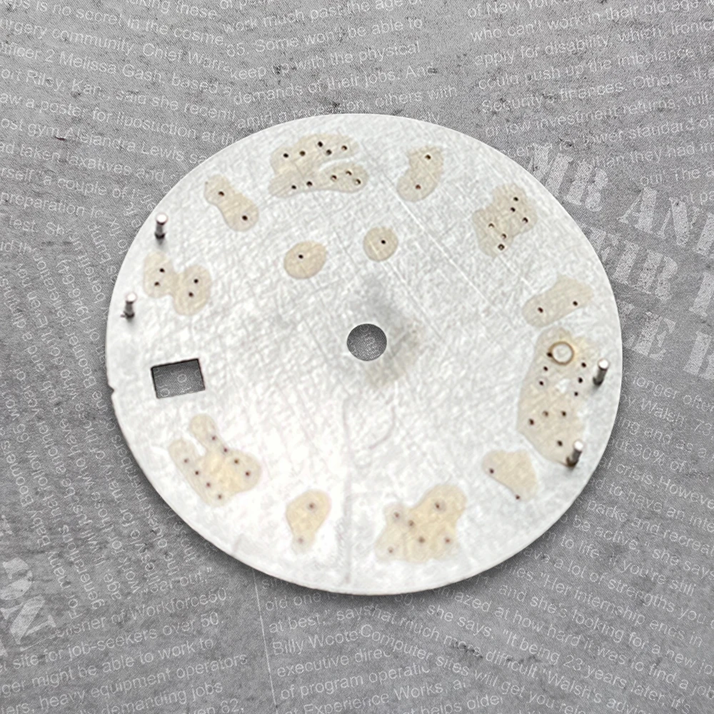 28.5 مللي متر روما S شعار الطلب مناسبة ل NH35/NH36/4R/7S اليابان حركة أمة الله ساعة عالية الجودة تعديل الملحقات