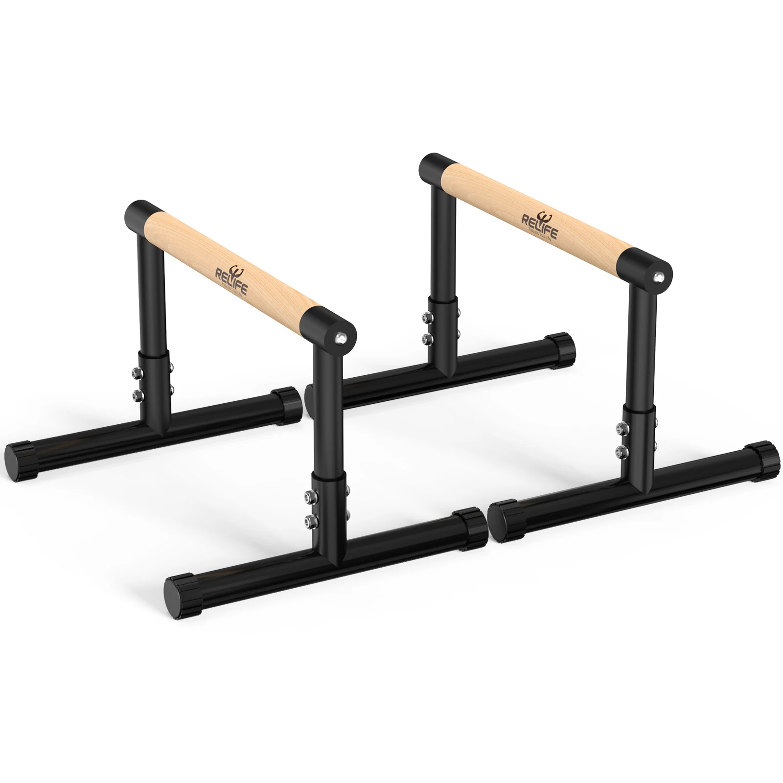 Relife Dip-Station für Übungen - Parallelbarren - Hochbelastbarer Dip-Ständer - Stabile Fitness-Dip-Barren