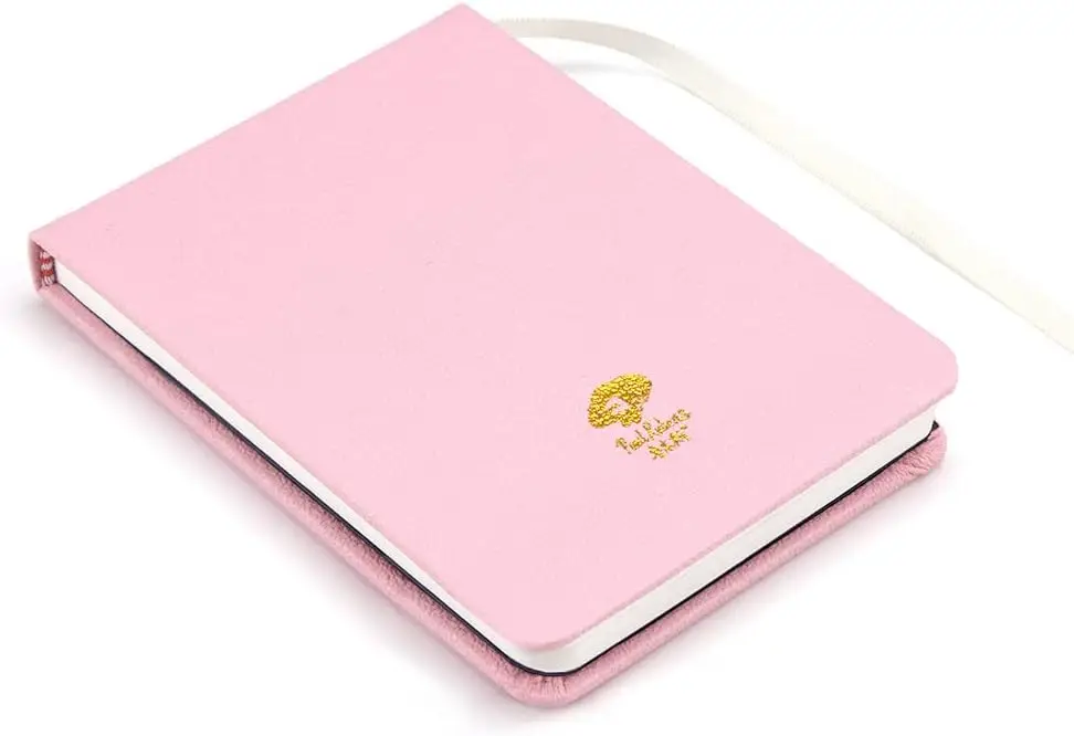 100% Cotton Hot Press Watercolor Paper Journal, 3.8x5.2 inches, 20 Sheets 140lb/300gsm, Acid-Free for Watercolor, Gouache, Acrylic