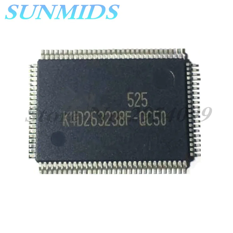 10 sztuk K4D263238F-QC50 K4D263238F 263238 TQFP100
